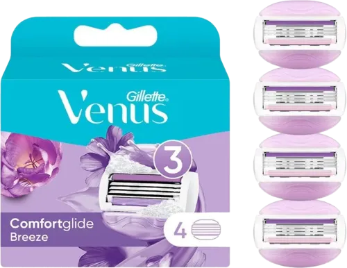 Gillette interchangeable razor blade set ComfortGlide Breeze