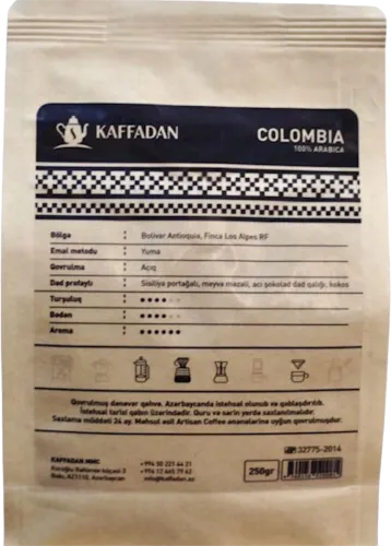  Mono-Origin Bolivar Antioquia Finca Los Alpes Colombia coffee