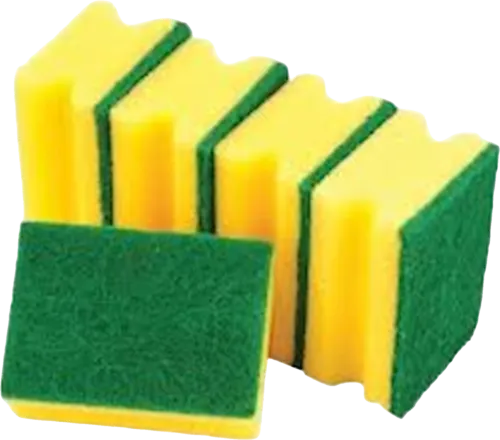 Buta household sponges yellow
