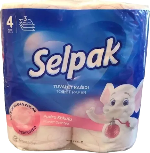  Comfort Toilet Paper 3-ply 4 roll