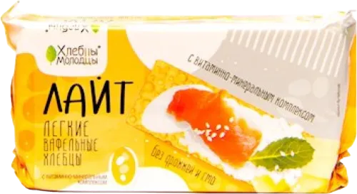 Хлебцы вафельные легкие Лайт с витаминами