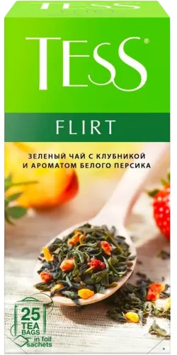  Flirt Green Leaf Tea with Strawberry and Peach