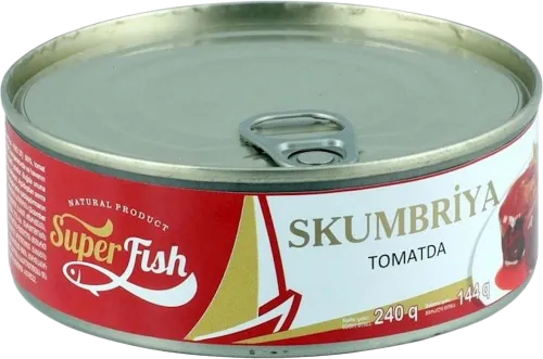 Скумбрия в томатном соусе