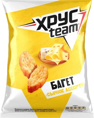 Сухарики Багет Сырное Ассорти
