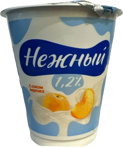 Yoqurt kokos və şaftalı ilə