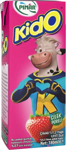 Pinar Kido Milk with Strawberry