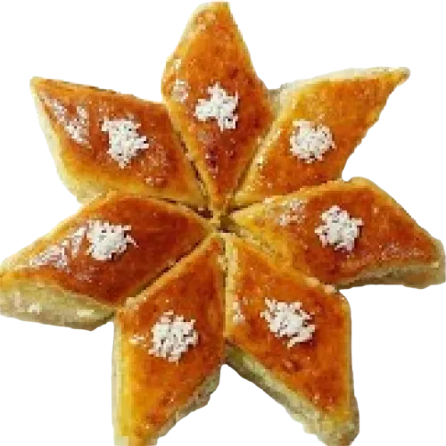 Coconut baklava 