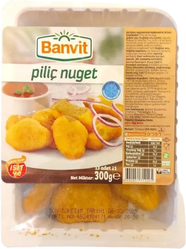 Frozen chicken nuggets