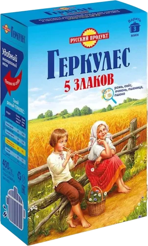 Хлопья овсянные 5 злаков