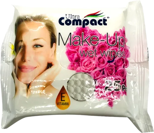 Влажные салфетки для снятия макияжа Make U