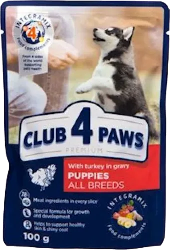 Влажный корм Premium Puppies для щенков с индейкой