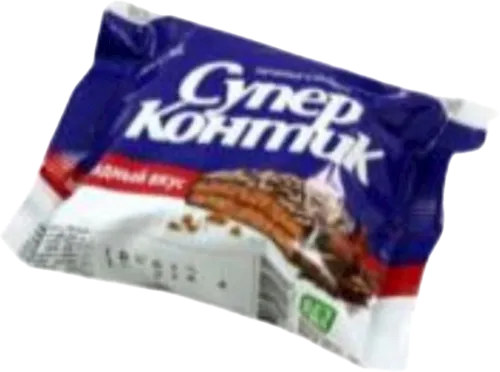 Sandwich biscuit Konti with chocolate