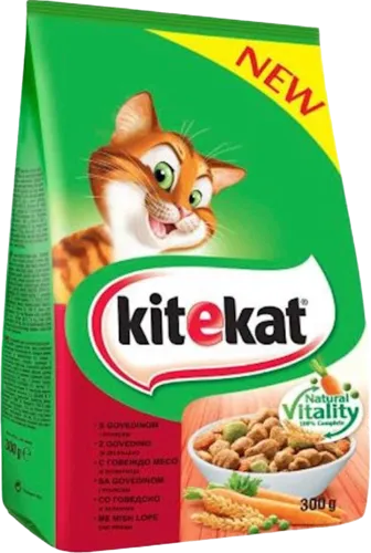 Корм для кошек с овощами
