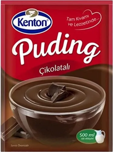 Pudinq şokoladlı