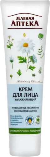MOISTURIZING FACE CREAM ZELENAYA APTEKA