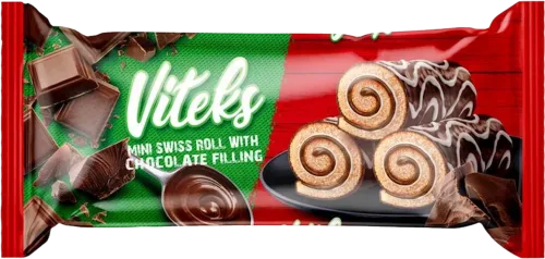 Mini roll Chocolate Viteks 