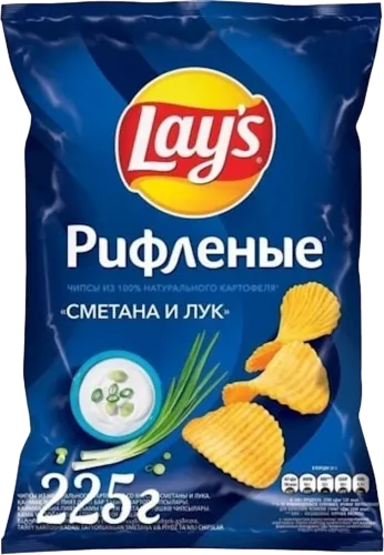 Чипсы Сметана и лук