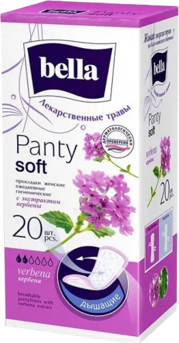 Pads Panty Herbs verbena with verbena extract daily