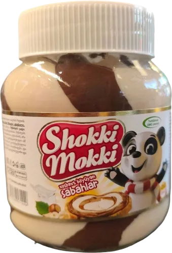 Şokolad yağı iki rəngli