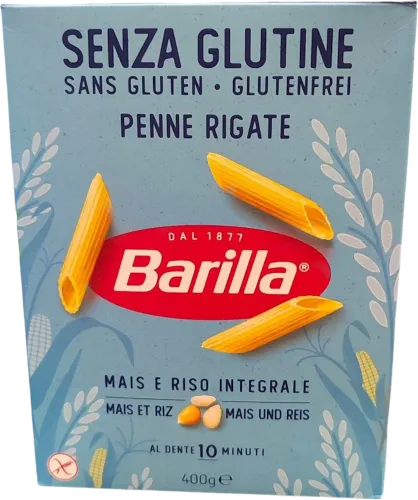 Makaron Penne Rigate glütensiz