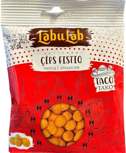 Çips fıstığı taco