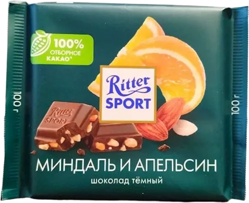 Шоколад миндаль и апельсин