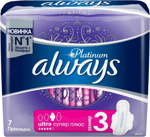 Ultra Platinum Collection Super Plus sanitary pad