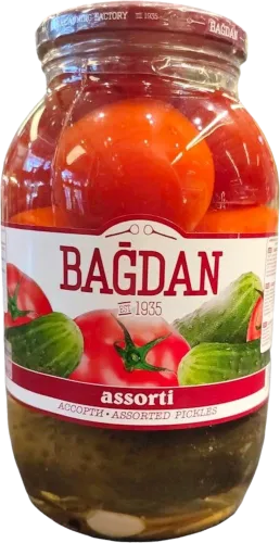 Соленье из помидоров ассорти Bagdan стекло