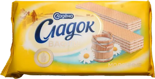 Slavyanka Sladok Waffles Milk