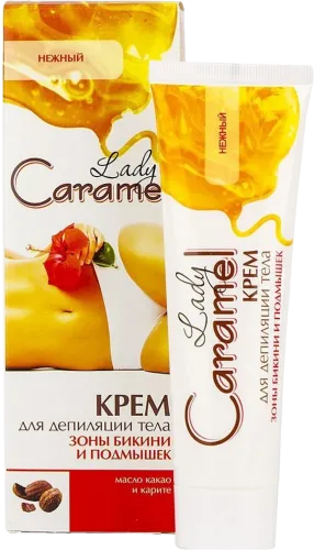 Caramel Bikini Depilatory Cream