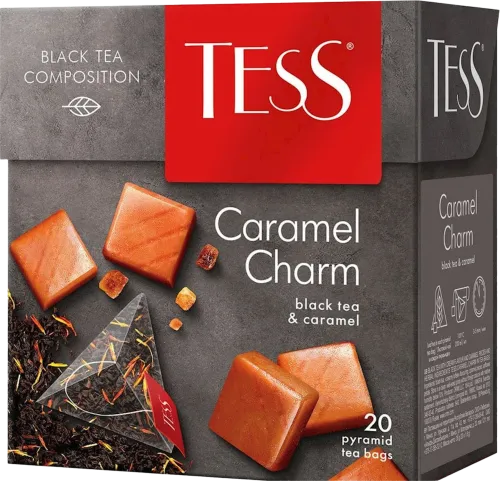  Caramel Charm Black Tea Bags with Caramel