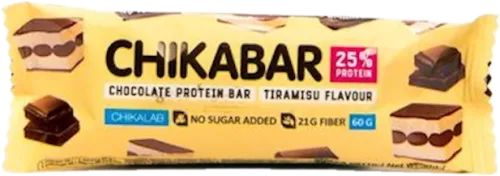  Chikabar Tiramisu Protein Bar with Milk Filling