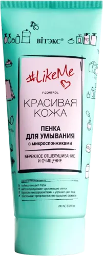 Vitex LikeMe Cleansing Foam with Microsponge