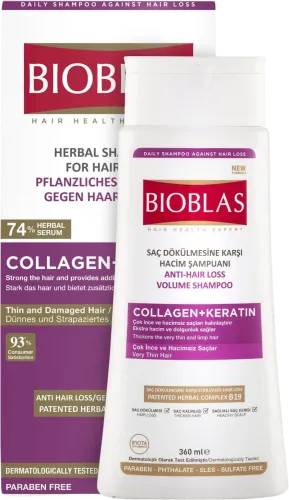  Collagen+Keratin Volume Enhancing Shampoo