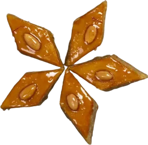 Almond baklava 