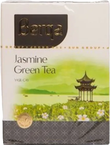 Green leaf tea Jasmine with jasmine