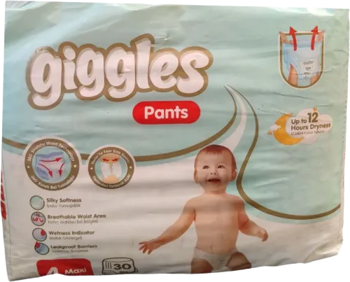 Подгузники для детей Giggles Pants N4 11+ кг