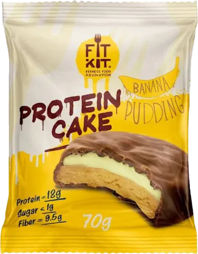 Протеиновый бисквит с бананом FitKit