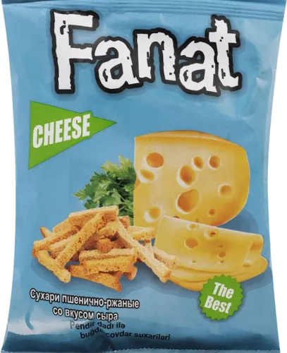 Crackers with cheese flavor