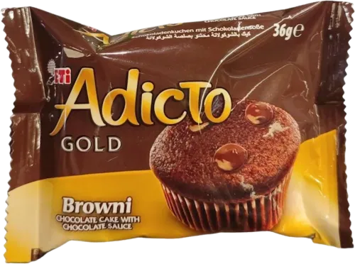 Keks Adicto Browni kakao ilə
