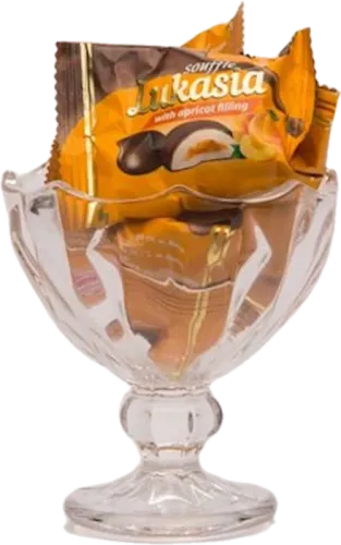 Azovskaya Lukasia Chocolate Candies with Apricot Filling