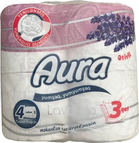  Toilet Paper with Lavender Scent 4 roll