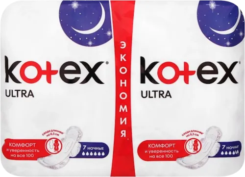 Гигиенические прокладки Ultra Dry Night Duo