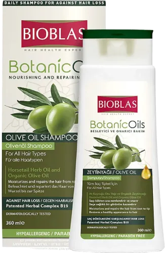  Botanic Oils Olive Oil Shampoo for Dry and Damaged Hair