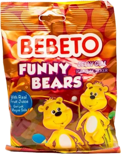 Жевательные конфеты Funny Bears в форме медведей