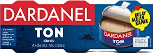 Konservləşdirilmiş ton balığı günəbaxan yağında