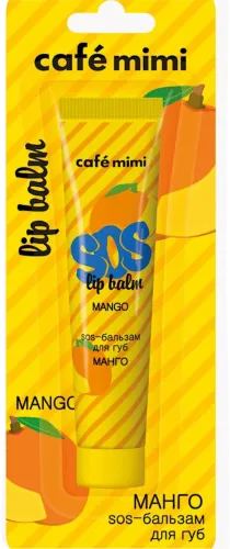SOS-dodaq balzamı "Mango"Café mimi