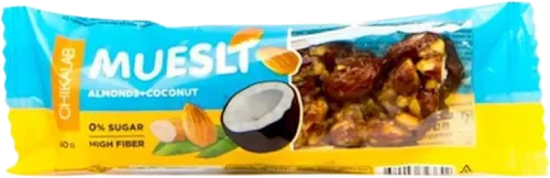  Almond Muesli Bar with Coconut