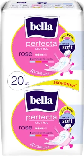 Pads Perfecta Rose Deo Fresh Soft Ultra 10+
