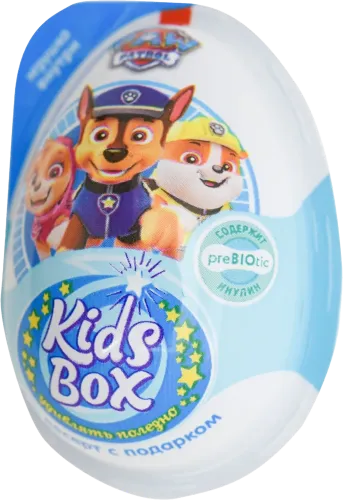Dessert with a gift Paw Patrol